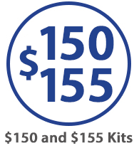 150 and 155 kits